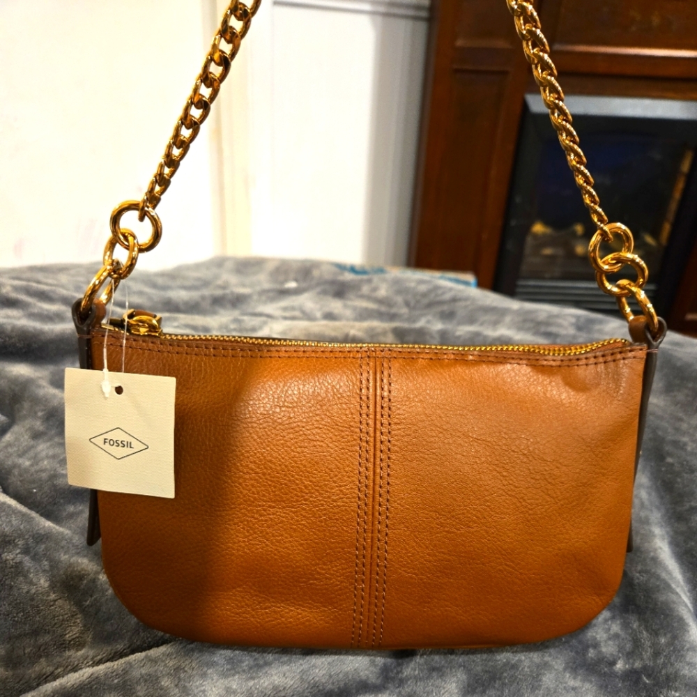 NWT Brown Fossil Jolie Bagette